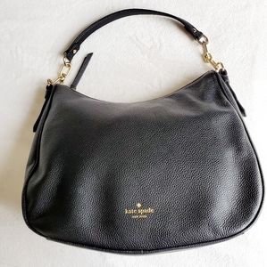 Kate Spade Black Pebble Leather Crossbody Bag